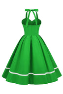 1950s Retro V-Neck Pin-Up Style