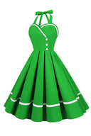 1950s Retro V-Neck Pin-Up Style