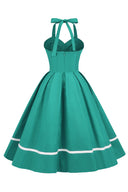 1950s Retro V-Neck Pin-Up Style