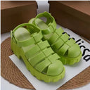 Chic Closed Toe Platform Shoes