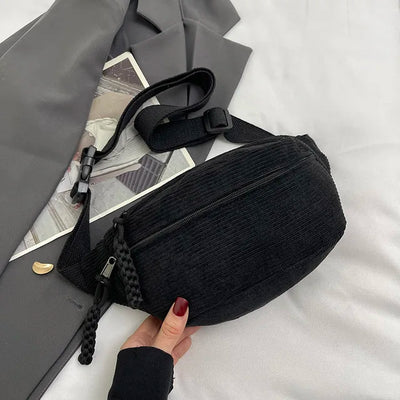 Stylish Women's Corduroy Bag