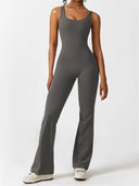 Chic Sleeveless Jumpsuit with Flared Leg Design