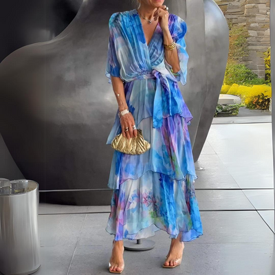 Wedding Guest Dress - V-Neck Style
