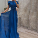 Vibrant Evening Dress for Special Occasions