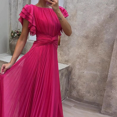 Vibrant Evening Dress for Special Occasions