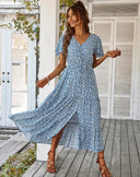 Aura Mode Summer Dress - Stylish & Chic Design