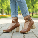 Chic Block Heel Ankle Shoes for Every Occasion