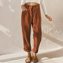 Chic Women's Corduroy Trousers Collection