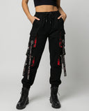 Chic High Waist Cargo Pants with Pockets