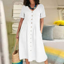 Chic Cotton Dress for Effortless Style