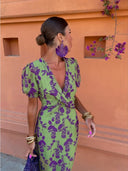 Chic Midi Dress with Stylish Design