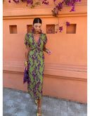 Chic Midi Dress with Stylish Design