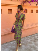 Chic Midi Dress with Stylish Design