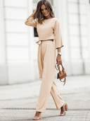 Chic Belted Jumpsuit for Effortless Style