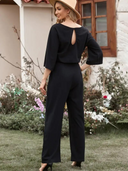 Chic Belted Jumpsuit for Effortless Style