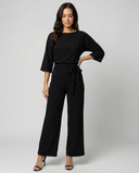 Chic Belted Jumpsuit for Effortless Style