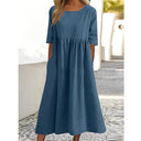 Chic Summer Dress for Women in Elegant Fabrics