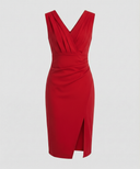 Sophisticated Women's Evening Dress in Exquisite Fabric