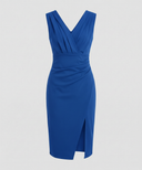 Sophisticated Women's Evening Dress in Exquisite Fabric
