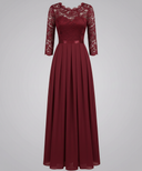 Chic Lace Bridesmaid Dress for Special Occasions