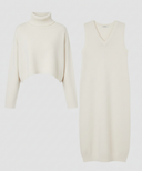 Chic Jersey Midi Dress for Women