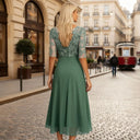 Chic Chiffon Midi Dress for Any Occasion