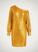 Stunning Sequin Contrast Dress for Women
