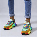 Women's Orthopedic Rainbow Shoes – Arch Support & Wide Toe Box