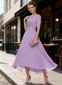 Chic Satin Evening Gown for Special Occasions