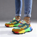 Women's Orthopedic Rainbow Shoes – Arch Support & Wide Toe Box