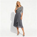 Chiffon Midi Dress for Women | Flowing Elegance
