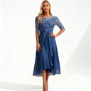 Chiffon Midi Dress for Women | Flowing Elegance
