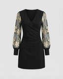 Chic Lace Cocktail Dress for Women