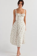 Waist-Defining Summer Fashion Dress