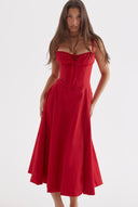 Waist-Defining Summer Fashion Dress