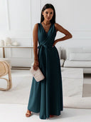 Chic V-Neck Dress for Women