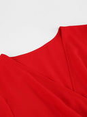 Chic Pleated Dress with Belt