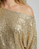 Stunning Sequin Contrast Dress for Women