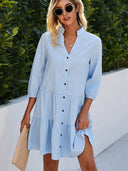 Sky Blue Summer Dress for Effortless Style
