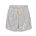Shimmering High-Waisted Shorts for All Occasions