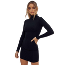 Chic Turtleneck Dress for All Seasons