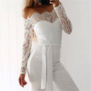 Lace-Trimmed Overall for Effortless Style