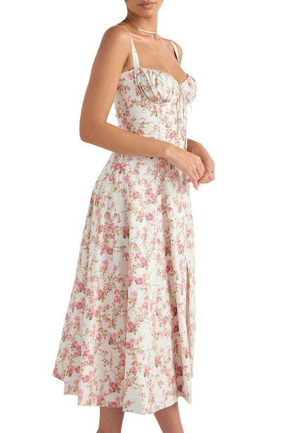 Floral Corset Dress for Effortless Style