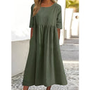 Chic Summer Dress for Women in Elegant Fabrics