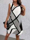 Chic Sleeveless Spring & Summer Dress