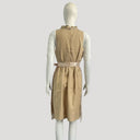 Classic Women's Dress Set with Apron & Blouse