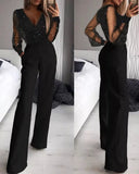 Chic Women's Solid Jumpsuit for Leisurewear