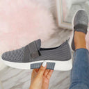 Stylish Velcro Slip-On Sneakers for Women