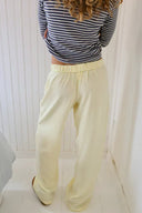 Striped Elastic Waist Pants for Effortless Style