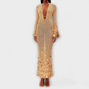 Nova Maxi Signature Dress - Chic Fabric for Any Occasion